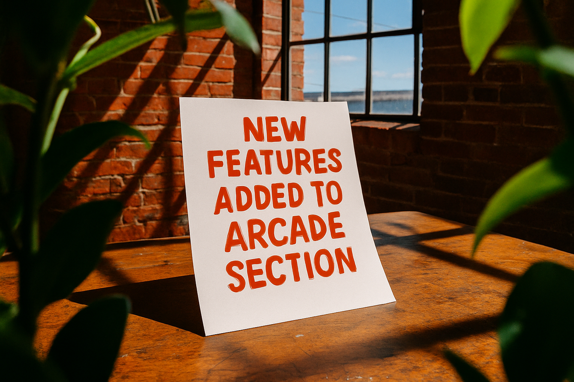 arcade update