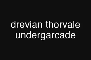 drevian thorvale undergarcade